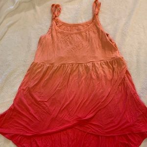 Torrid ombré hi-lo tank top